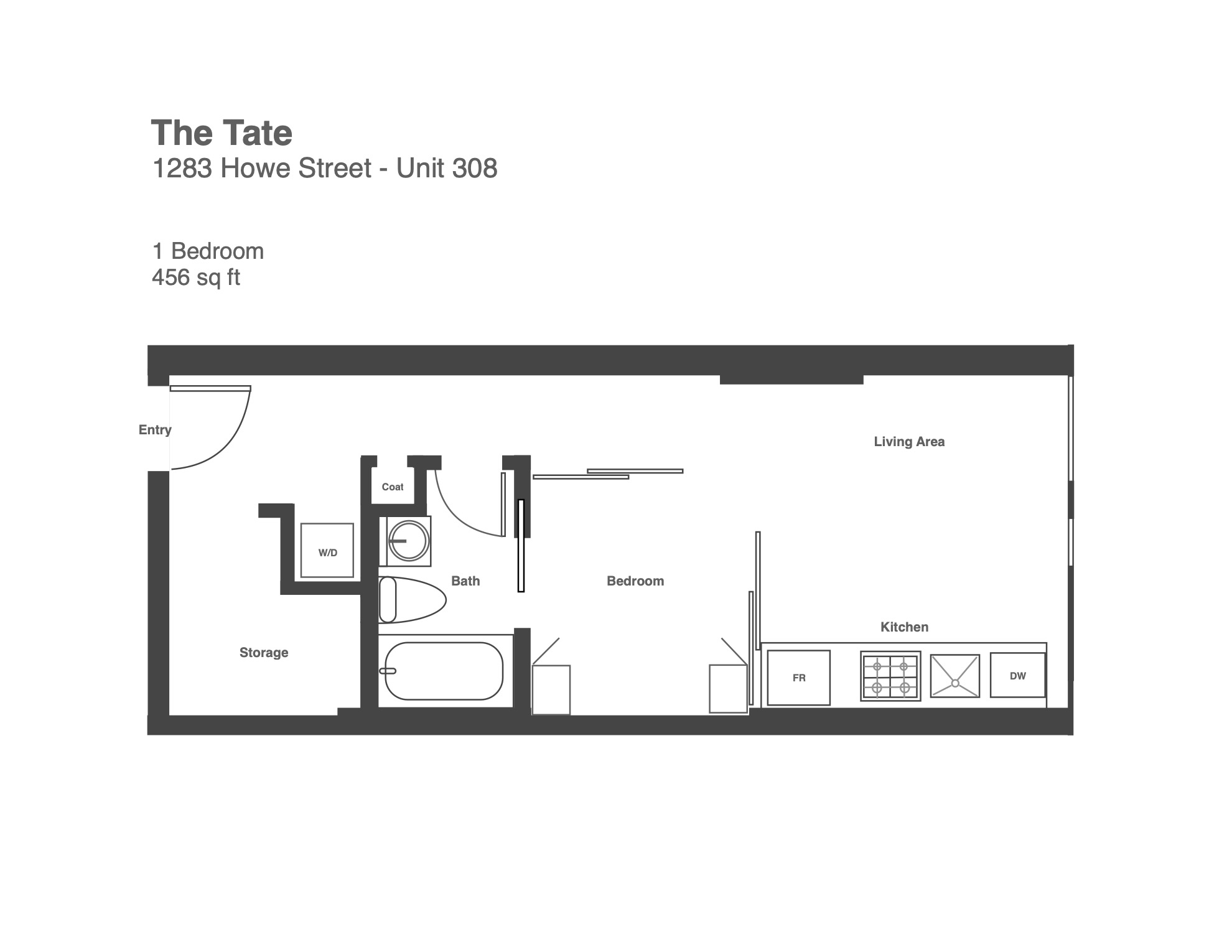 Floorplan 308 – The Tate