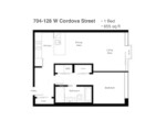 FLOORPLANS - 704-128 W Cordova