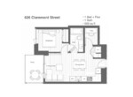 LIU 626C - Claremont Floor Plan