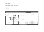 Floorplan G - The Tate