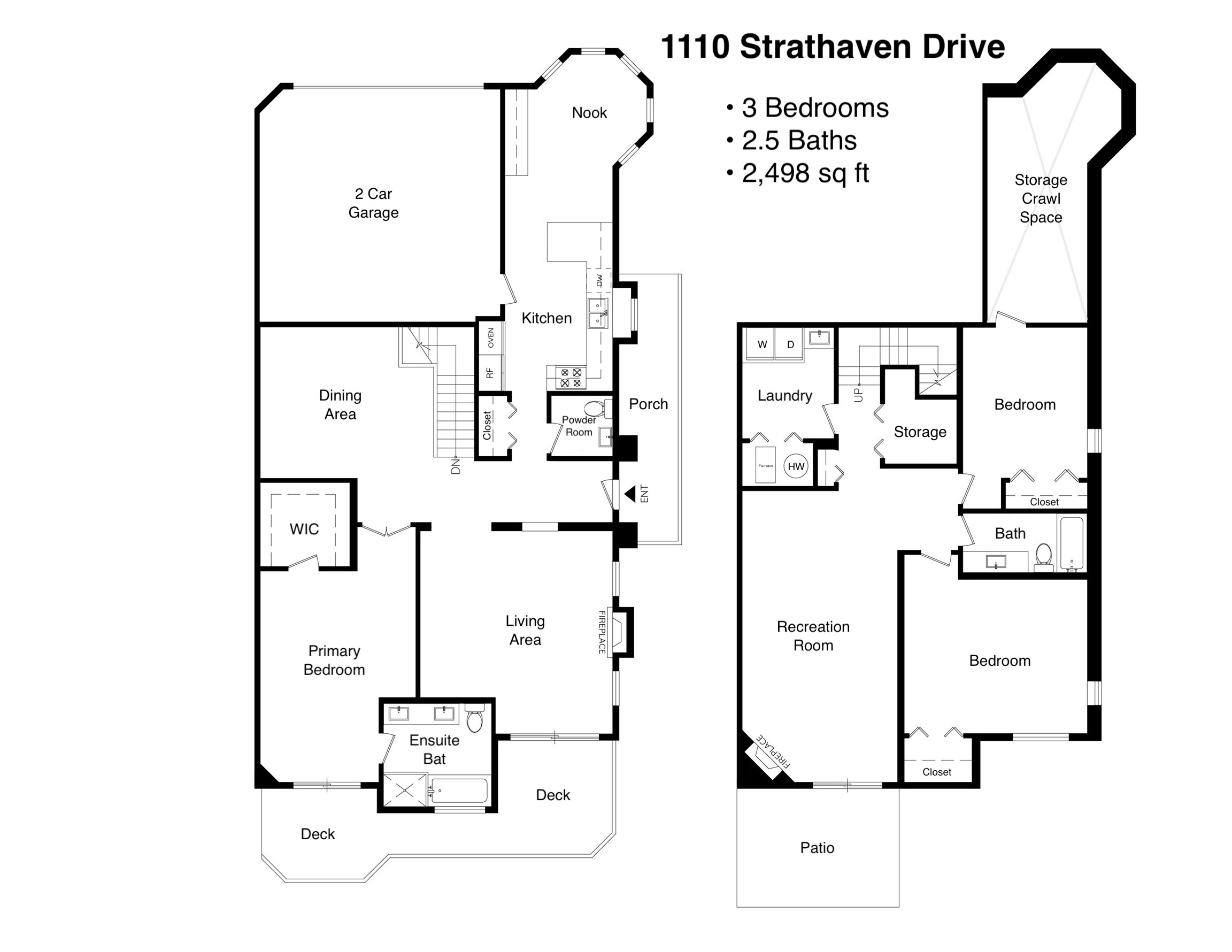 Strathaven Dr Floorplans